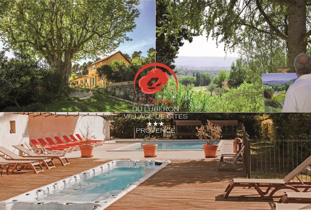 L'Oustaou Du Luberon Et Spa Villelaure Esterno foto